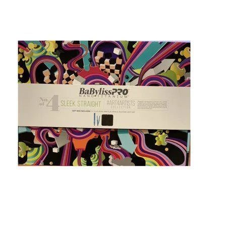 VIP Extensions BaBylissPRO Nano Titanium 1 1/4" Flat Iron Plus Mini Iron and Silicon Heat Mat Hair Tools Gray