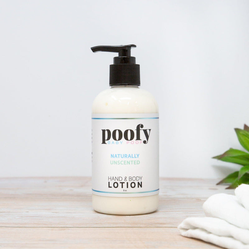 Poofy Organics Baby Lotion Naturally Unscented Body Lavender