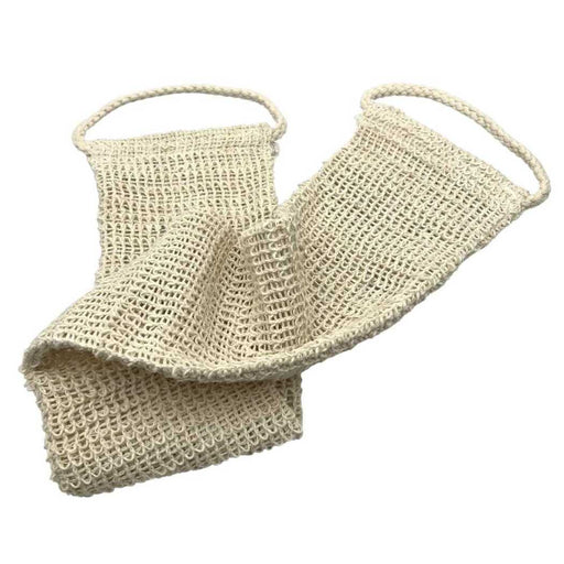 Shave Essentials Back Scrubber Belt Shower Sponges, Brushes & Scrubs White Smoke