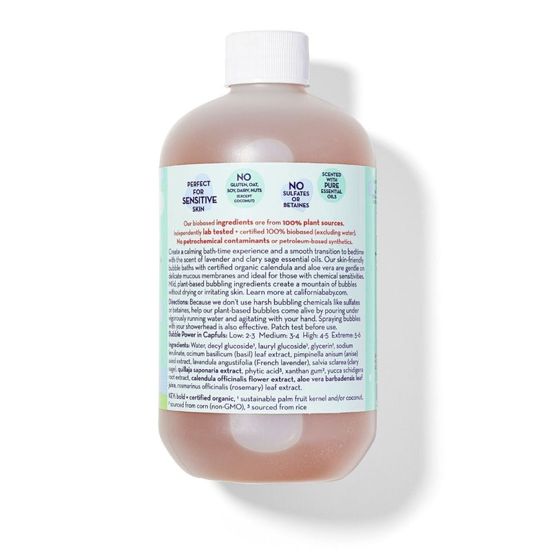California Baby Calming™ Bubble Bath & Bodywash Bubble Bath White Smoke
