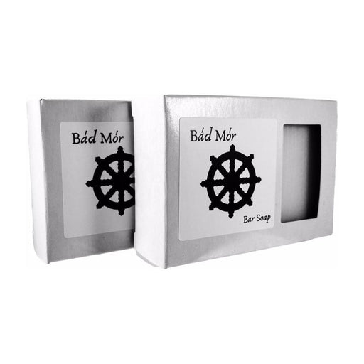 Murphy and McNeil Bad Mor Bar Soap - by Murphy and McNeil Bath Soap Light Gray Two Bars (5.0oz x 2)