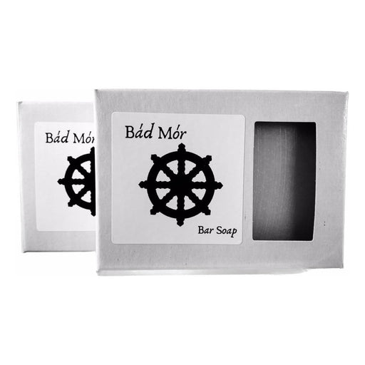 Murphy and McNeil Bad Mor Bar Soap - by Murphy and McNeil Bath Soap Light Gray One Bar (5.0oz),Two Bars (5.0oz x 2)