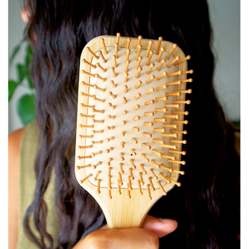 Love of Earth Co. Bamboo Hairbrush Black