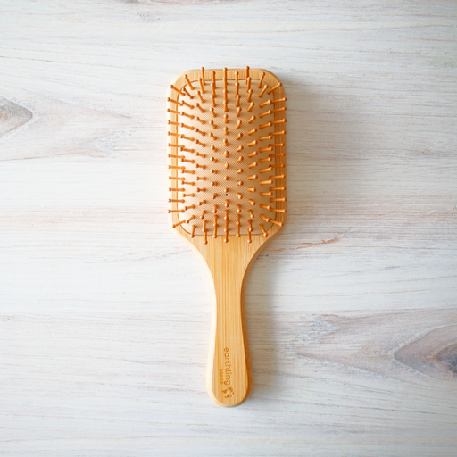 Love of Earth Co. Bamboo Hairbrush Lavender