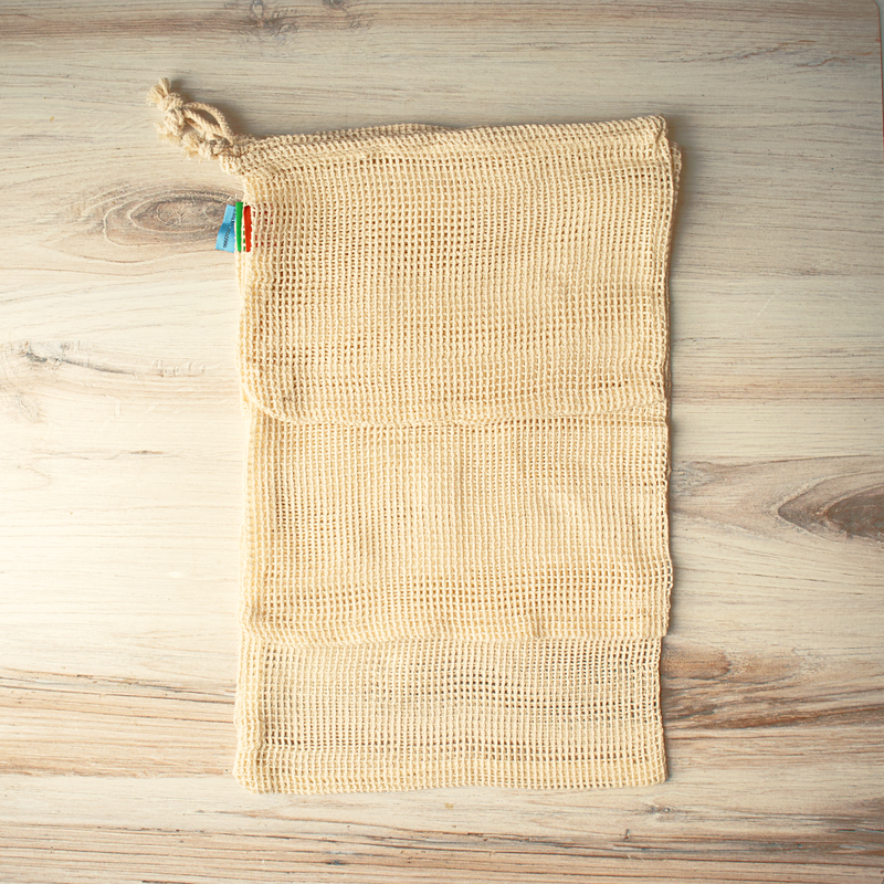 Love of Earth Co. Produce Mesh Bags (Set of 3) Pale Goldenrod