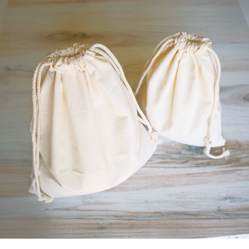 Love of Earth Co. Cotton Produce Bags (Set of 4) Lavender