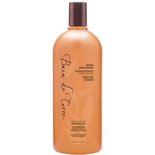 VIP Extensions Bain de Terre Keratin Phyto-Protein Strengthening Conditioner Conditioner Sandy Brown 13.5 fl oz