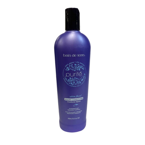 VIP Extensions Bain de Terre Purite White Floral Moisture Repair Shampoo & Conditioner, 13.5 fl oz Hair Care Kit White Smoke SHAMPOO