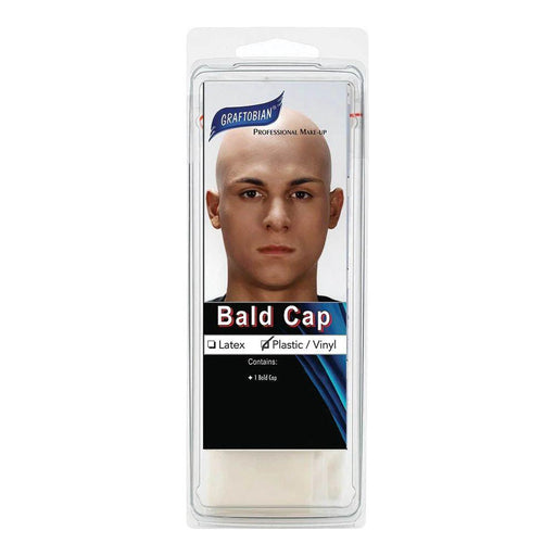 Graftobian Make-Up Company Plastic Bald Cap Black