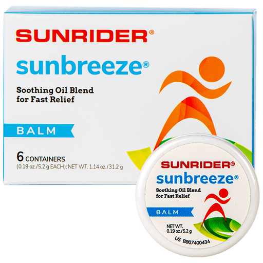 Herb's Fortune NOW AVAILABLE SunBreeze Balm - Bulk Savings by Sunrider Herbal Supplement Lavender Balm - 6 Small x 0.19 Oz
