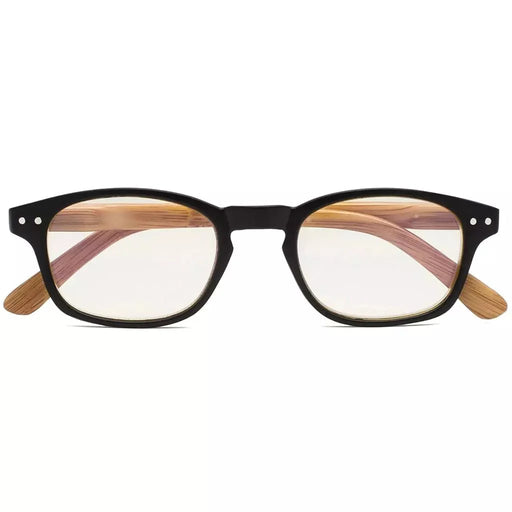 eyekeeper.com Bamboo Pattern Blue Light Filter Reading Glasses 1-CG034 Eyeglasses White Smoke Black / without magnification,Black / +0.50,Black / +0.75,Black / +1.00,Black / +1.25,Black / +1.50,Black / +1.75,Black / +2.25,Black / +3.50,Black / +4.00