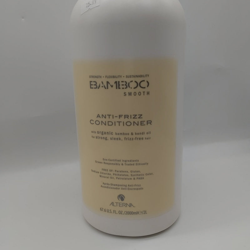 VIP Extensions Alterna Bamboo Smooth Anti-Frizz Conditioner, 67.6 oz Conditioner Light Slate Gray