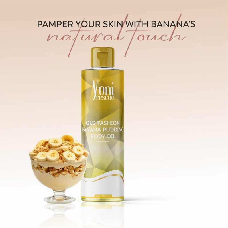 yoni rescue Banana Pudding Body Oil White Smoke
