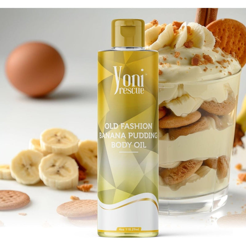 yoni rescue Banana Pudding Body Oil White Smoke