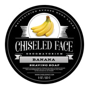 Chiseled Face Banana - Shaving Soap Shaving Soap Black Full Size - 4oz (113g)
