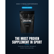 Edge Fitness Performance Creatine Monohydrate Fitness Supplement Black 30