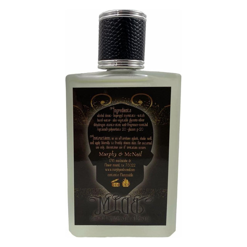 Murphy and McNeil Barbershop De Los Muertos Aftershave Splash - by Murphy and McNeil Aftershave Splash Dark Gray Alcohol,Alcohol Free (required for international shipping)
