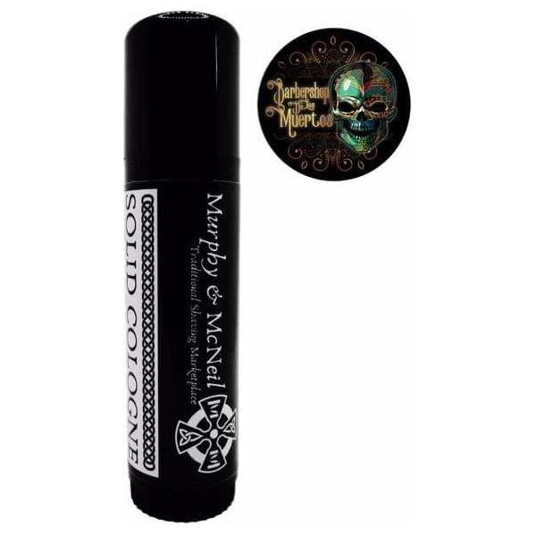 Murphy and McNeil Barbershop De Los Muertos Solid Cologne - by Murphy and McNeil Colognes and Perfume Black