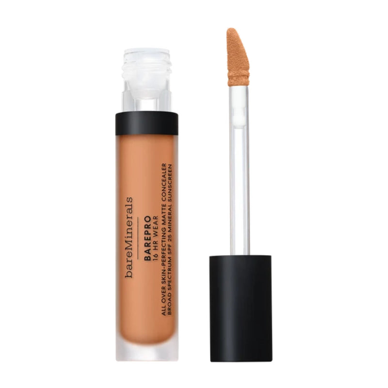 Nava Beauty bareMinerals BAREPRO 16HR All Over Skin-Perfecting Matte Concealer Mineral SPF 25 Face White Smoke Light 250 Neutral