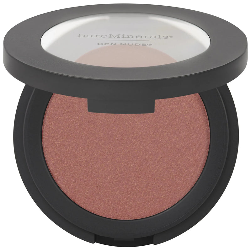 Nava Beauty bareMinerals Gen Nude Powder Blush Maroon On the Mauve