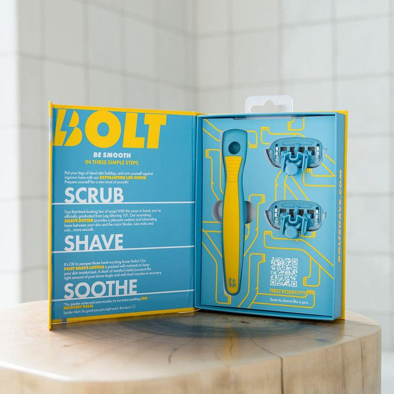 BOLT Skin + Shave BOLT Performance Razor Razor – Performance Gray