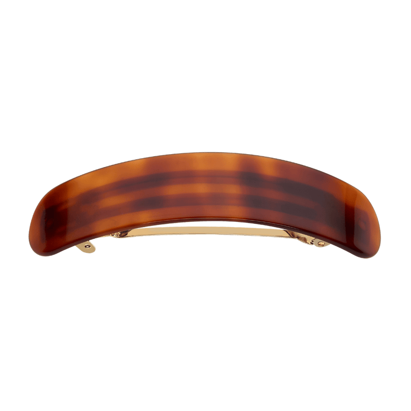 KOH-I-NOOR Beauty USA Janeke Large Hair Barrette Clip – Secure Hold Hair Clip (Tortoiseshell & Tokyo) Hair Clip Black Classic tortoiseshell
