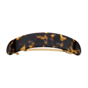 KOH-I-NOOR Beauty USA Janeke Large Hair Barrette Clip – Secure Hold Hair Clip (Tortoiseshell & Tokyo) Hair Clip Black Tokyo