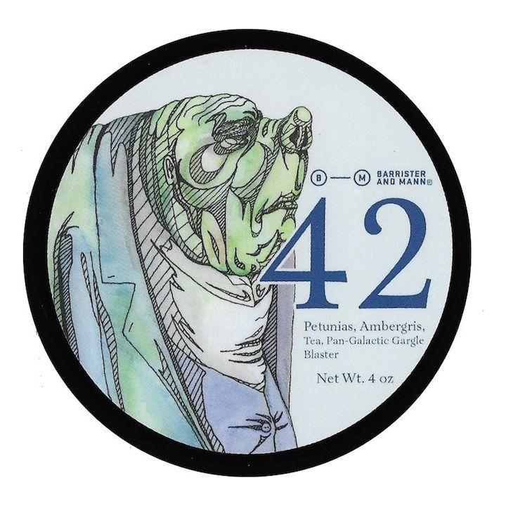 Barrister & Mann Barrister & Mann 42 Shaving Collection Shaving Set White Smoke Shaving Soap 4 oz