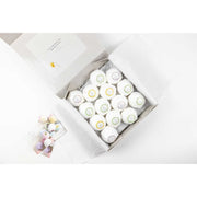 Lizush Bath Bombs Gift Box, Set of 14 Big 100% Natural Relaxing Bath Bombs BATH BOMBS Lavender No,Yes