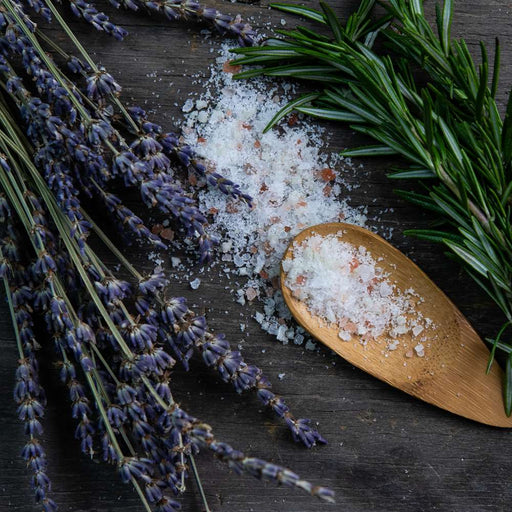 Chagrin Valley Soap & Salve Bath Salt: Lavender Rosemary Bath Salt Dark Slate Gray 10 oz net wt