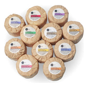Heliotrope San Francisco Effervescent Bath Fizzies w/Jojoba & Silk Proteins Bath Salt Tan Basil Eucalyptus,Cedar Tangerine,Cinnamon Lavender,Frankincense Oud,Grapefruit Lemongrass,Honey Amber,Juniper Spruce,Lavender Sage,Neroli Jasmine,Rosemary Mint,Sandalwood Bergamot,Black Fig Cardamom,Clove Geranium *,Set of 6 (A),Set of 6 (B)