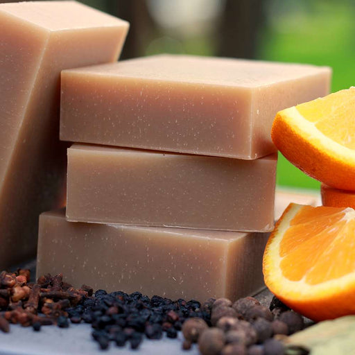 Chagrin Valley Soap & Salve Natural Soap: Bay Rum Men's Soap Soap Dim Gray Full Bar 5.6 oz