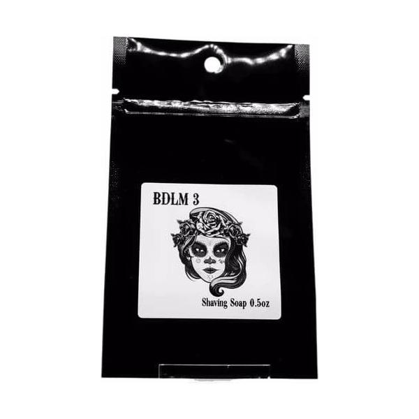 Murphy and McNeil Barbershop de Los Muertos 3 Shaving Soap - by Murphy and McNeil Shaving Soap Black Shaving Soap Sample 0.5oz