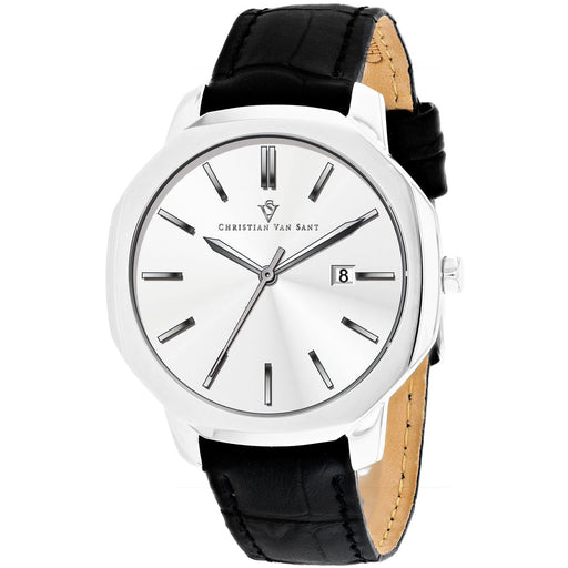 Bids.com Christian Van Sant Men's Octavius Slim Watches White Smoke