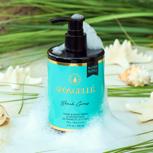 Spongellé Beach Grass | Hand & Body Wash Refill Body Wash Light Gray