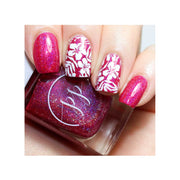 UberChic Beauty Beach Please Stamping Plate Saddle Brown