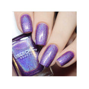 UberChic Beauty Beach Please - Holographic Polish Regular Polish Gray