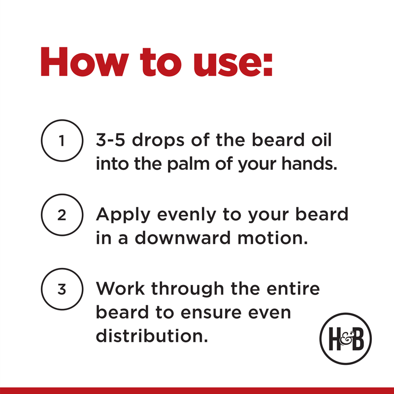 Hawkins & Brimble COM Beard Oil 50ml / 1.69 fl oz Beard care Dark Slate Gray