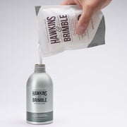 Hawkins & Brimble COM Eco-Refillable Beard Shampoo + Beard Oil Bundle Light Gray
