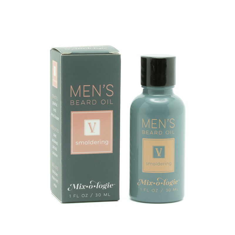 MIXOLOGIE Mixologie Beard Oil for Men (30 mL) Beard Oil White Smoke V - Smoldering