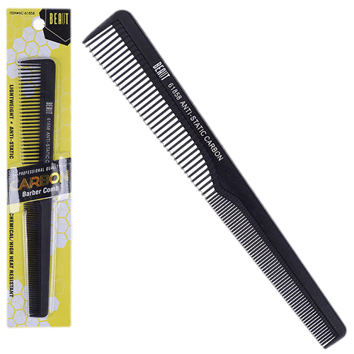 VIP Extensions Beaut Carbon Combs Hair Tools Black Carbon Styling comb 6C-618856,Carbon Metal Pin  Tail Comb 6C-61853,Carbon pin tail comb 6C-61852,Carbon Barber Comb 6C-61860,Carbon Pin Tail Comb 6C-61851,Carbon Flat Top Comb 6C-61859,CARBON BARBER COMB 6C-61861,CARBON DETANGLER COMB 6C-61862,CARBON DRES