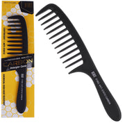 VIP Extensions Beaut Carbon Combs Hair Tools White Smoke CARBON DETANGLER COMB 6C-61862