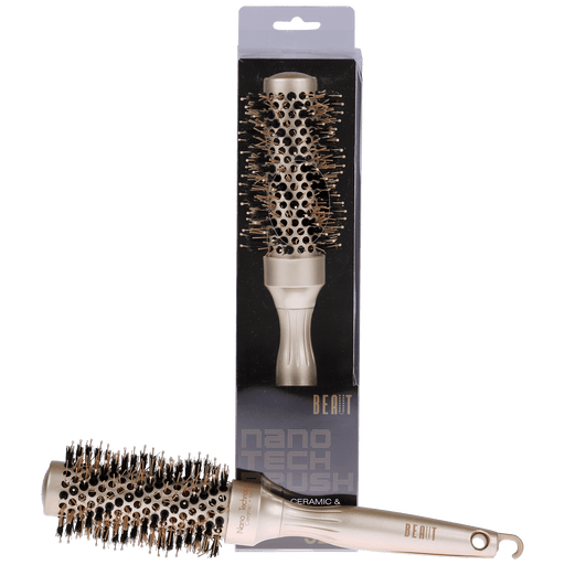 VIP Extensions Beaut Ceramic Nanotech Brush Hair Tools Black 32mm