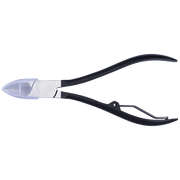 VIP Extensions Beaut Full Jaw Stainless Steel Nipper Salon Supplies Black