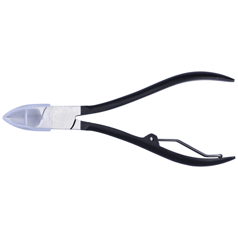 VIP Extensions Beaut Full Jaw Stainless Steel Nipper Salon Supplies Black