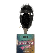 VIP Extensions Beaut Nylon and Bristle Detangling Brush Hair Tools Black Rose Gold,Silver