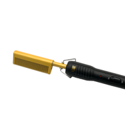 VIP Extensions Beaut Straightening Styler Comb 400°F Max Hair Tools White Smoke GOLD,BLACK
