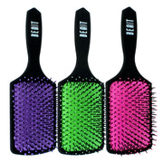 VIP Extensions Beaut Wet and Dry Detangling Brush Hair Tools White Smoke CUSHIONED DETANGLING PADDLE BRUSH