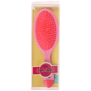 VIP Extensions Beaut Wet and Dry Detangling Brush Hair Tools Dark Khaki WET AND DRY HAIR BRUSH W/ CLEANING COMB