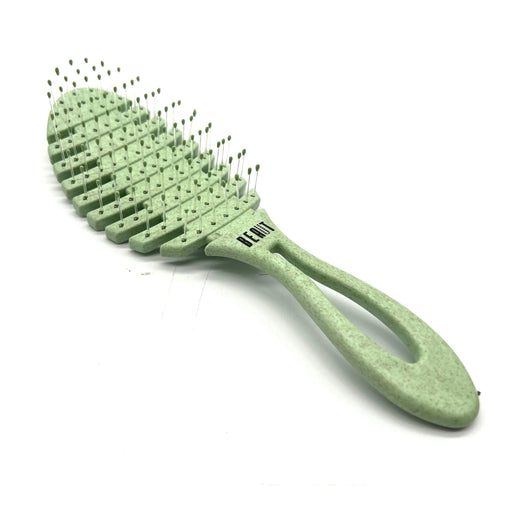 VIP Extensions Beaut Wheat Straw Detangling Fishbone Brush Hair Tools White Smoke